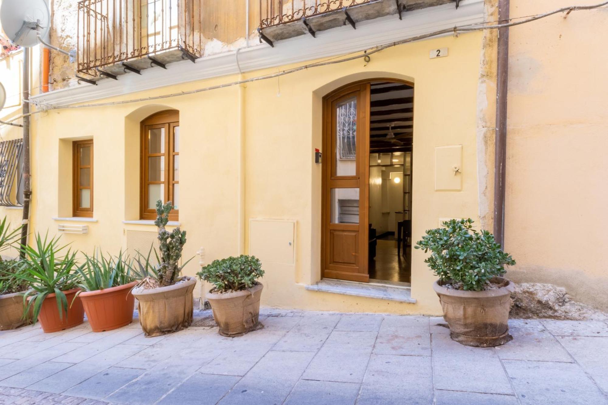Ferienwohnung Casa Buragna Cagliari Exterior foto